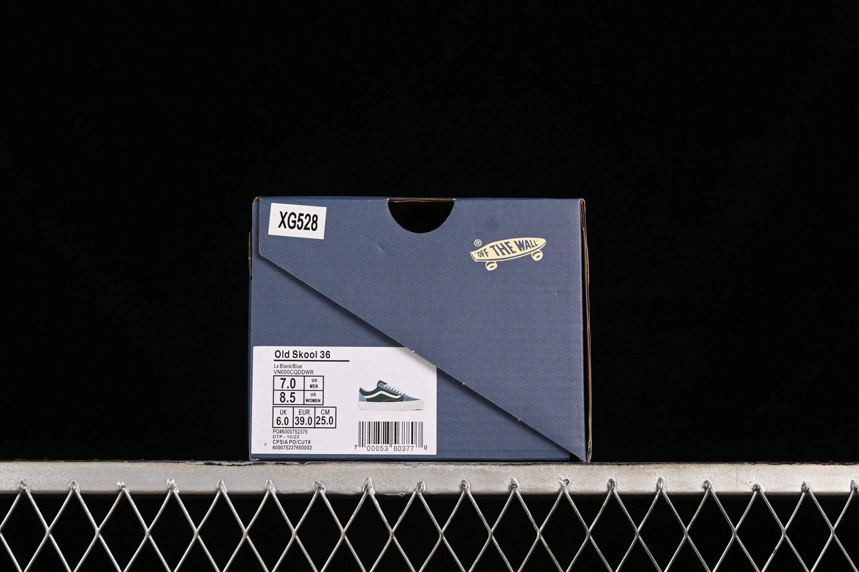 All categories Vans Vans series Vans Mid Vans Sk8-Mid Reissue 83 high-end branch blue stitching suede casual retro skateboard shoes VN000CQDDWR